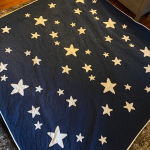 Pottery Barn Blue Star Quilt Full/Queen